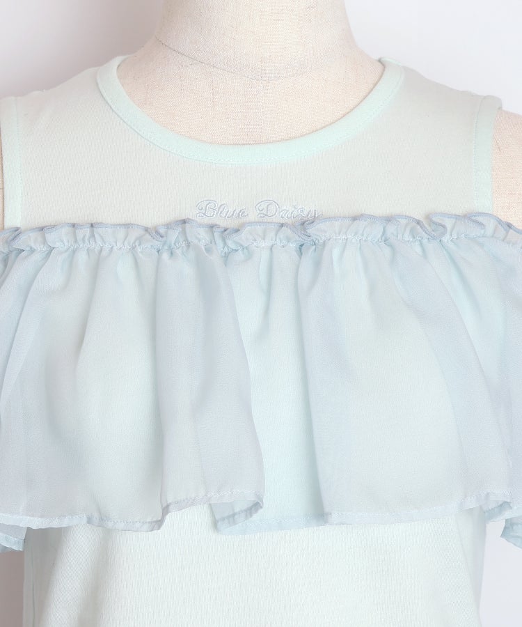 2wayフレアシフォンTシャツ | Blue Daisy Online