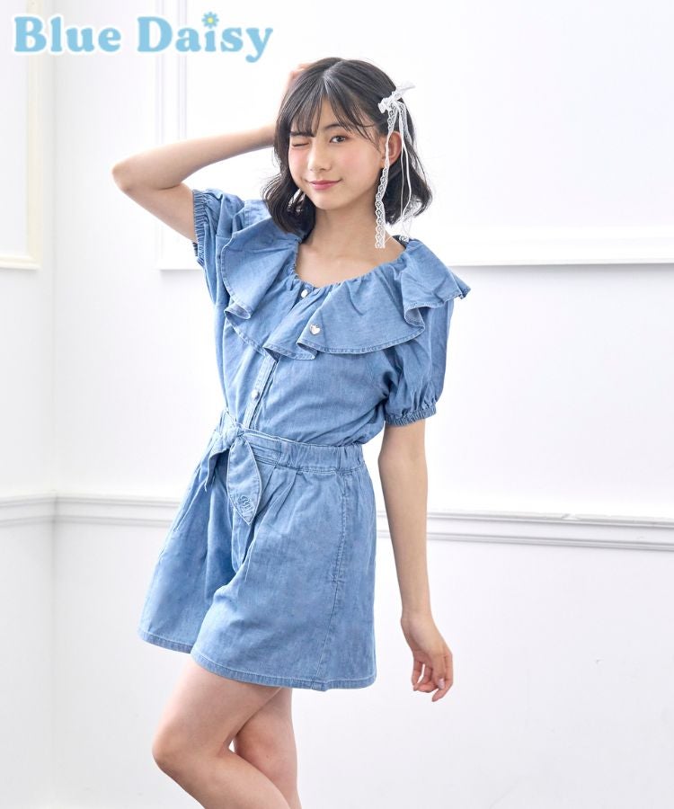 2wayライトオンスデニムセットアップ | Blue Daisy Online
