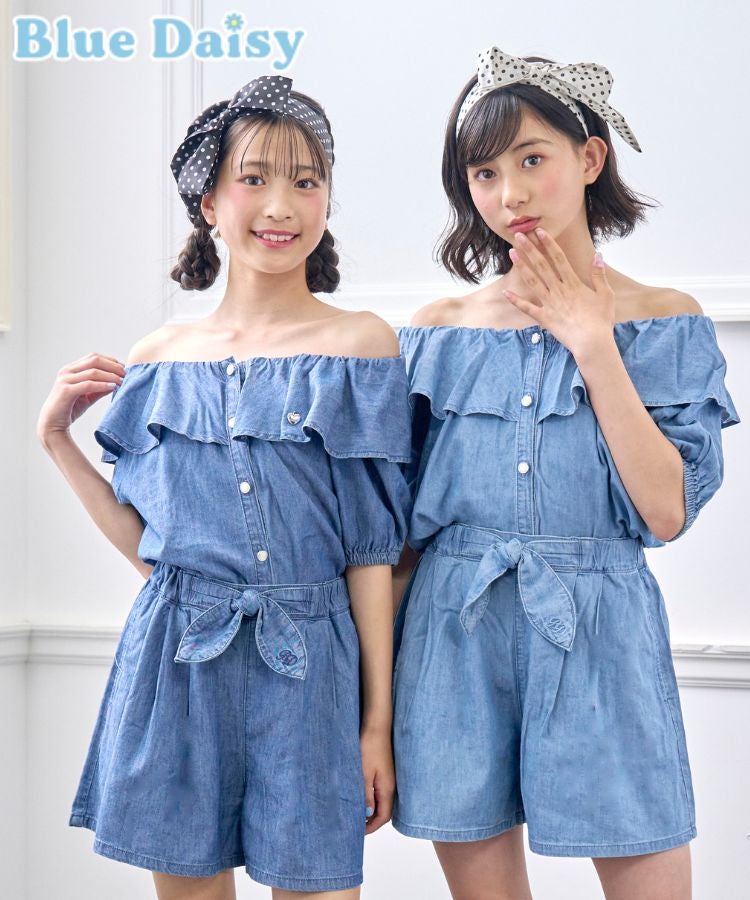 2wayライトオンスデニムセットアップ | Blue Daisy Online