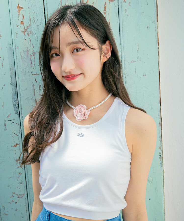2wayカップ付きショート丈タンク | Blue Daisy Online