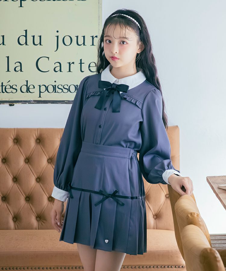 今期ランバンオンブルー♡キャンディスリーブリボンブラウス ブラウス | LANVIN en Bleu | ランバン オン ブルー公式（レディース）