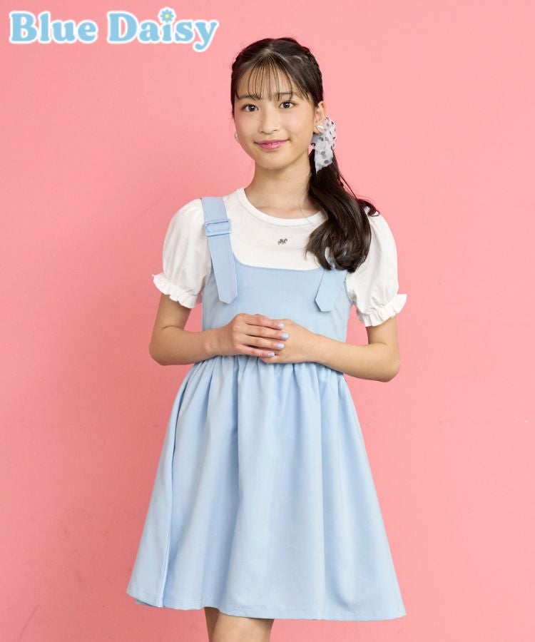 ふんわり袖Tシャツ＆ジャンスカセット | Blue Daisy Online